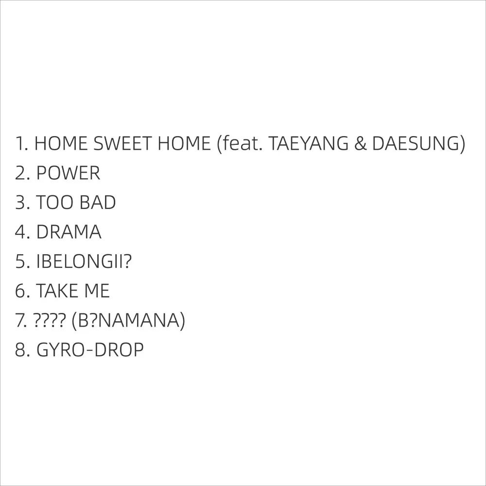 G-Dragon (Kwon Ji-yong) Ubermensch Blue CD - ألبوم K-Pop الجريء بنمط فريد للمعجبين والمجموعة