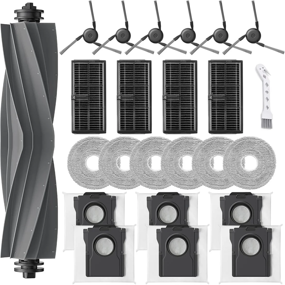Accessory Set for Dreame X40 Ultra Complete /X40 Ultra /X40 Master /L40 Ultra, for Mova P50 Pro Ultra, Replacement Parts