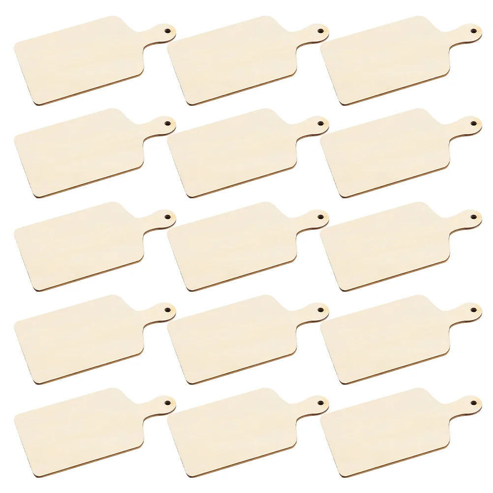 

20Pcs Mini Wooden Cutting Boards Unfinished Wood Slices DIY Craft Materials Home Decor Educational Use Craft Materials