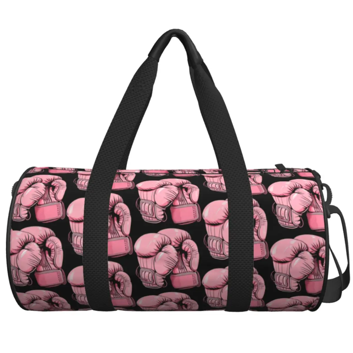 Gym Bag Boxing Girl Female Boxer Gift Sports Bag Large Capacity Men Oxford Pattern Handbag Colorful Training Fitness Bag