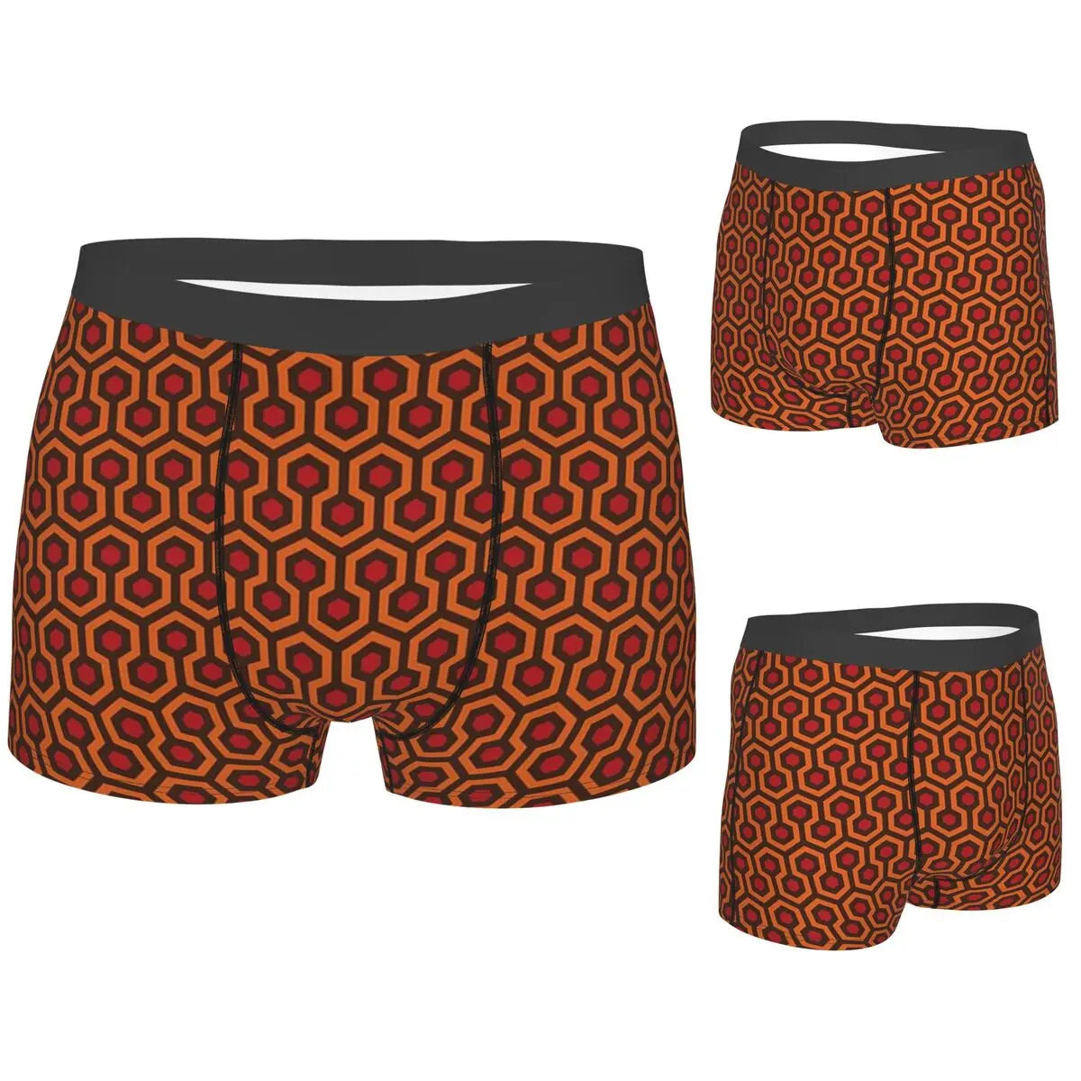 

Boxer Underpants Shorts The Overlook Hotel Carpet Panties Men's Soft Underwear for Homme Man Boyfriend Gift