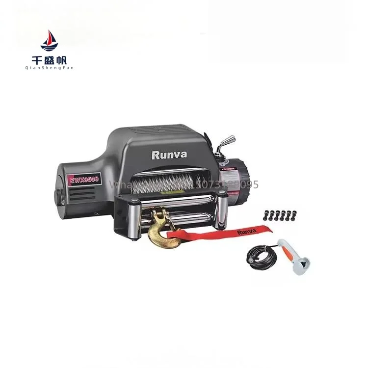 

9500lbs Hot Selling Car Modified 4x4 Off-road Vehicle Mounted Winch 24V Electric Winch Trailer Winch