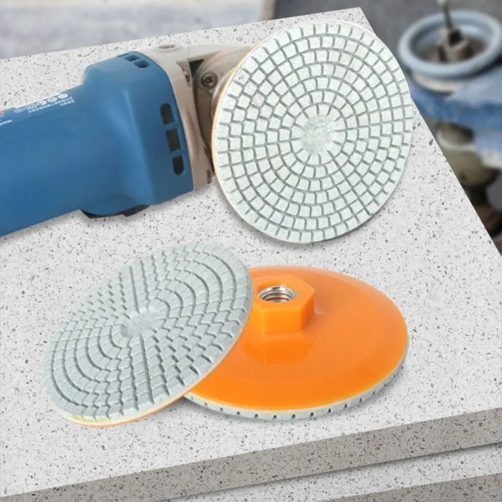 80mm Tile Trimming Polishing Disc Radiate Quickly M14 Thread Tile Polishing Pad Chamfering Grinding Edge