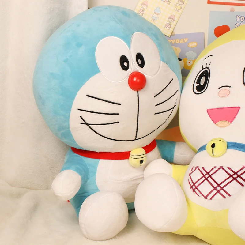 45 سنتيمتر عبقور دورامي ألعاب من القطيفة بلوشي الكرتون أنيمي عيد ميلاد وسادة أريكة وسادة الظهر دمية محشوة هدية لعيد الميلاد للأطفال