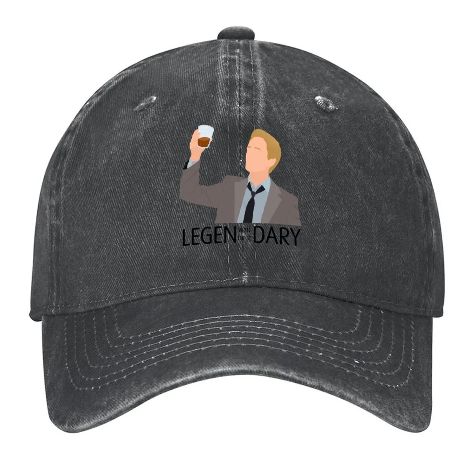 

How I Met Your Mother Barney Stinson Legendary Baseball Cap Hat Man Luxury Christmas Hat Trucker Hat Icon Men Hats Women's