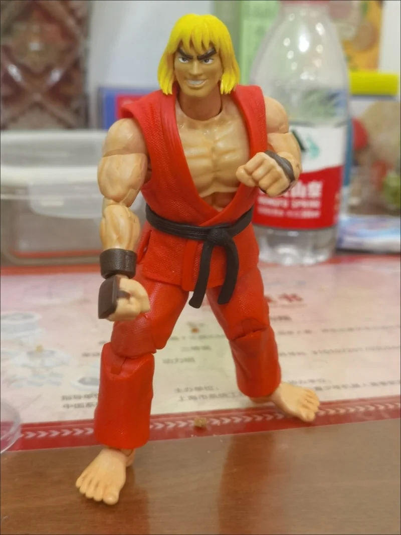 Spot Genuine Jada Toys 1/12 Street Fighter 2 Wave Ken Byson Long Arm Action Figure Model Toy Gifts Cartoon Decor Toys