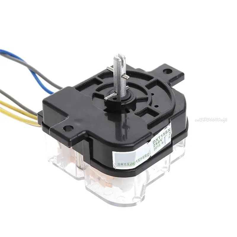 Temporizador lavadora 6 27RB 90 grados Distancia del agujero central 68 mm Eje del interruptor