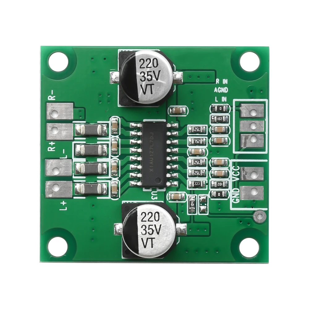 2*40W Digital Sound Amplifier Board CS8673E Stereo Audio Amplifiers Module DC 7-25V Power AMP Board for Car Audio System