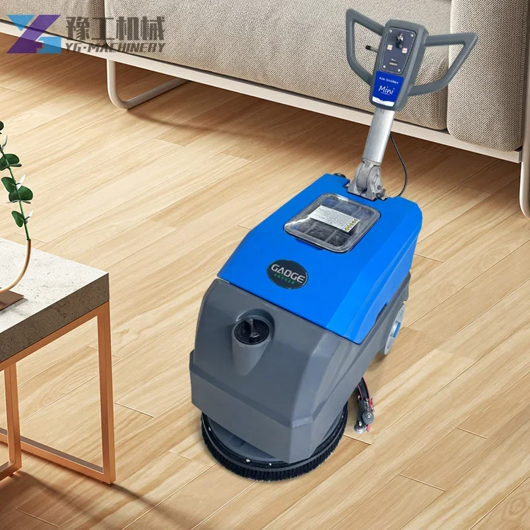 YG Customized Intelligent Hand Push Floor Scrubber Road Sweeper Multifunction Commercial Automatic Floor Scrubber