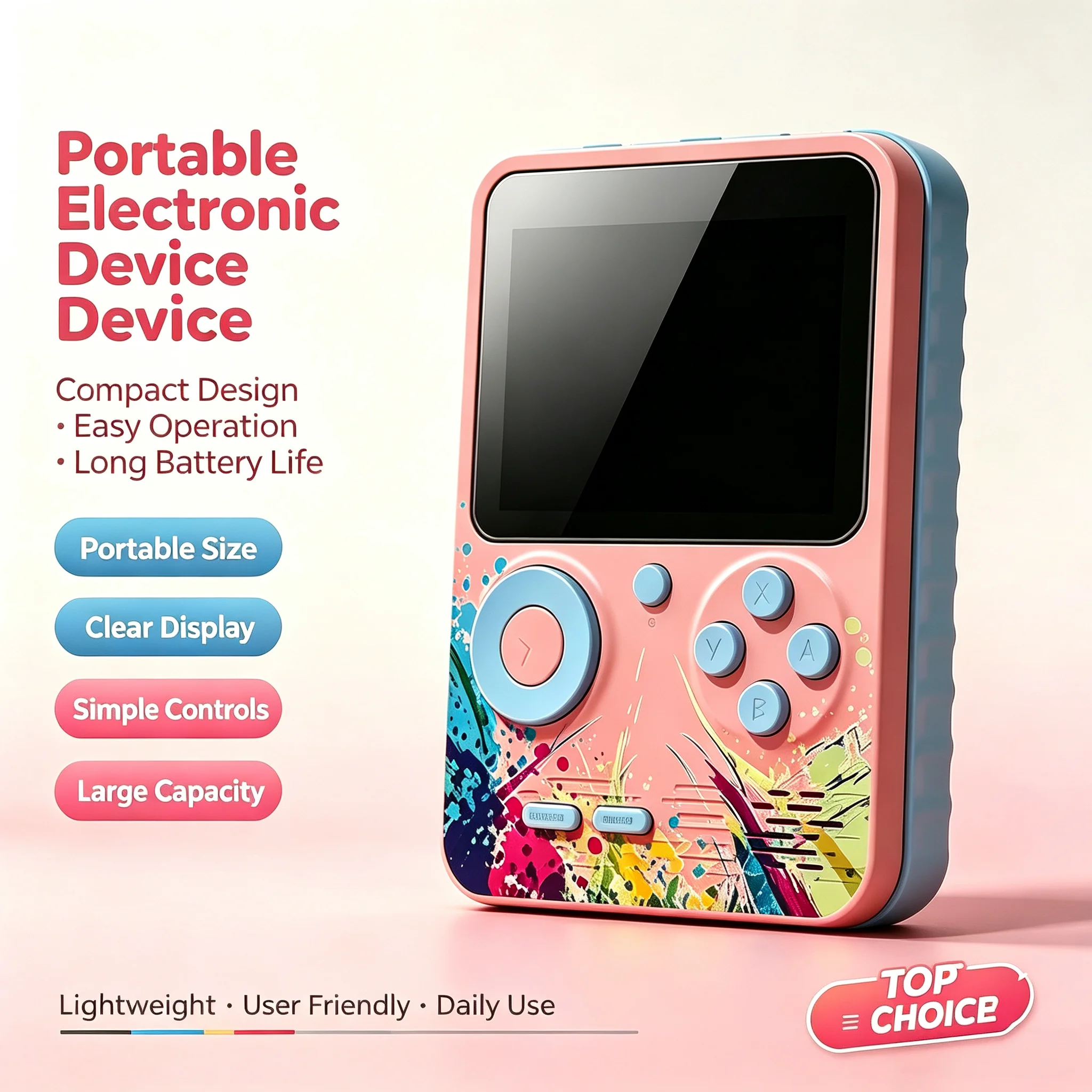 G5 MINI Game Handheld Game Players Portable Retro Video Console Boy 8 Bit 3.0 Inch Color LCD Screen Games