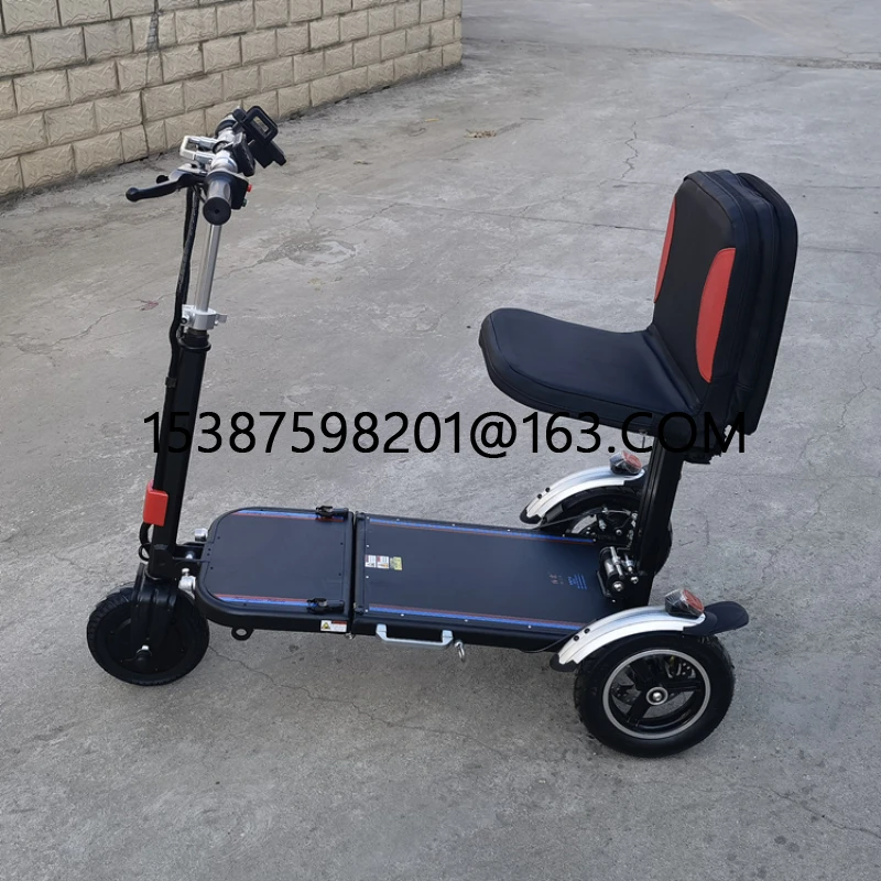 

Mini folding electric scooters for middle-aged and elderly people, small electric wheelchairs for disabled people, electric