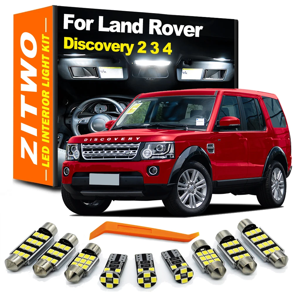 21 peças para land rover discovery 3 4 iii iv lr3 lr4 l319 2005- 2012 2013 2014 2015 2016 led luz interior porta pé cúpula kit de lâmpada