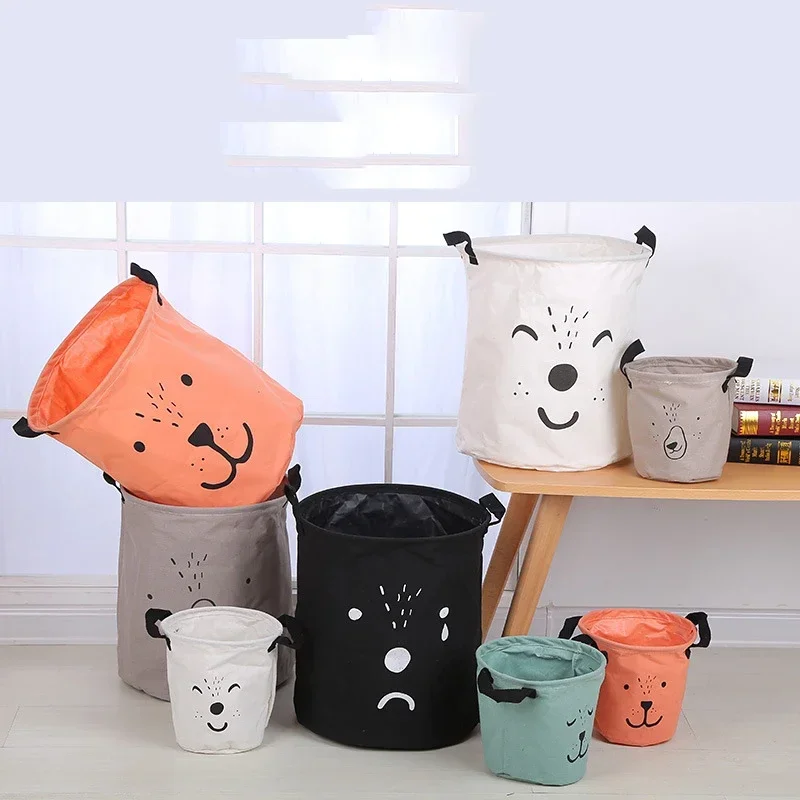 Hamper Foldable Laundry Basket Large Capacity Laundry Hamper Dirty Clothes Storage Organizer Clothe Kid Toy Sundries Storage Bag