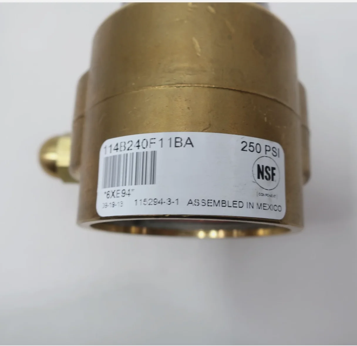 PROCON 114B240F11BA 250 Pump,Rotary Vane,Brass