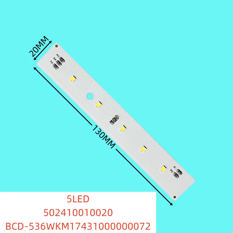 

1Pcs 502410010020 Refrigerator LED Strip Light For Midea Refrigerator BCD-536WKM17431000000072