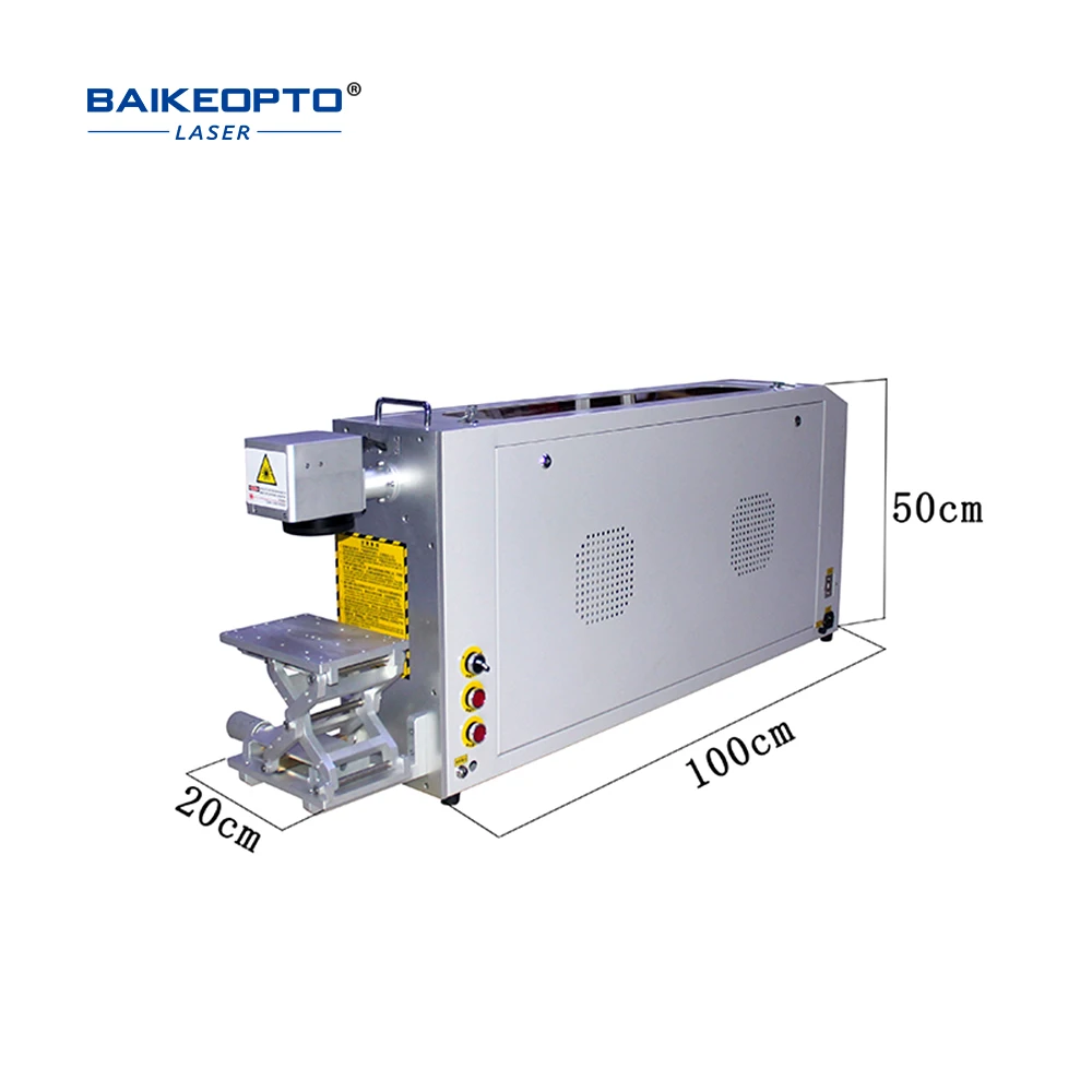 Mini Desktop CO2 Laser Marking Machine Compact Laser Engraver for Logo Printing on Non-Metal Materials