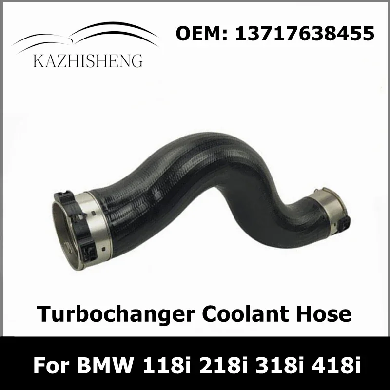 13717638455 Car Intake Turbochanger Coolant Hose Booster Intercooler Tube for BMW 1 2 3 4 Series 118i 218i 318i 418i Auto Parts