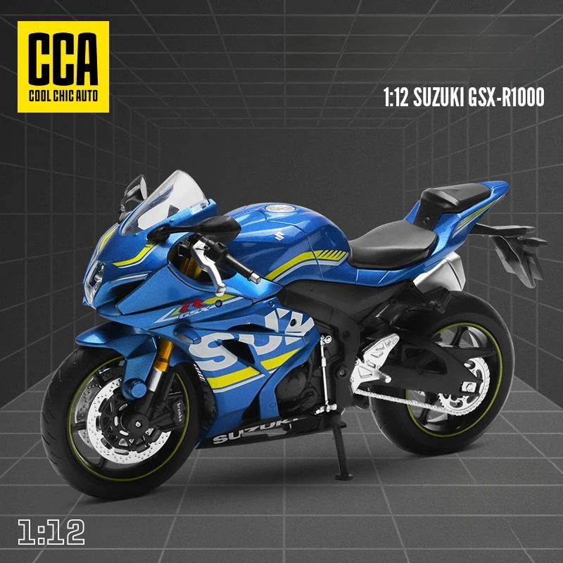 CCA MSZ 1/12 Motorcycle Toy Model Miniature Diecast SUZUKI YAMAHA