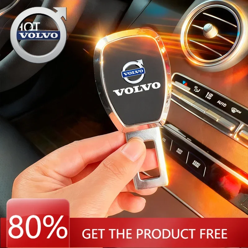 

Emblems 2026 New For Volvo Car Seat Belt Extender Buckle Plug Safety Belt Cover Clip For Volvo XC90 V90 V60 XC60 V40 S80 S60 S90
