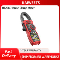 KAIWEETS HT208D Inrush Clamp Meter, 1000A True RMS, VFD, LOZ Mode, 6000 Counts, Identify Startup Issues Quickly, True-RMS Clamp