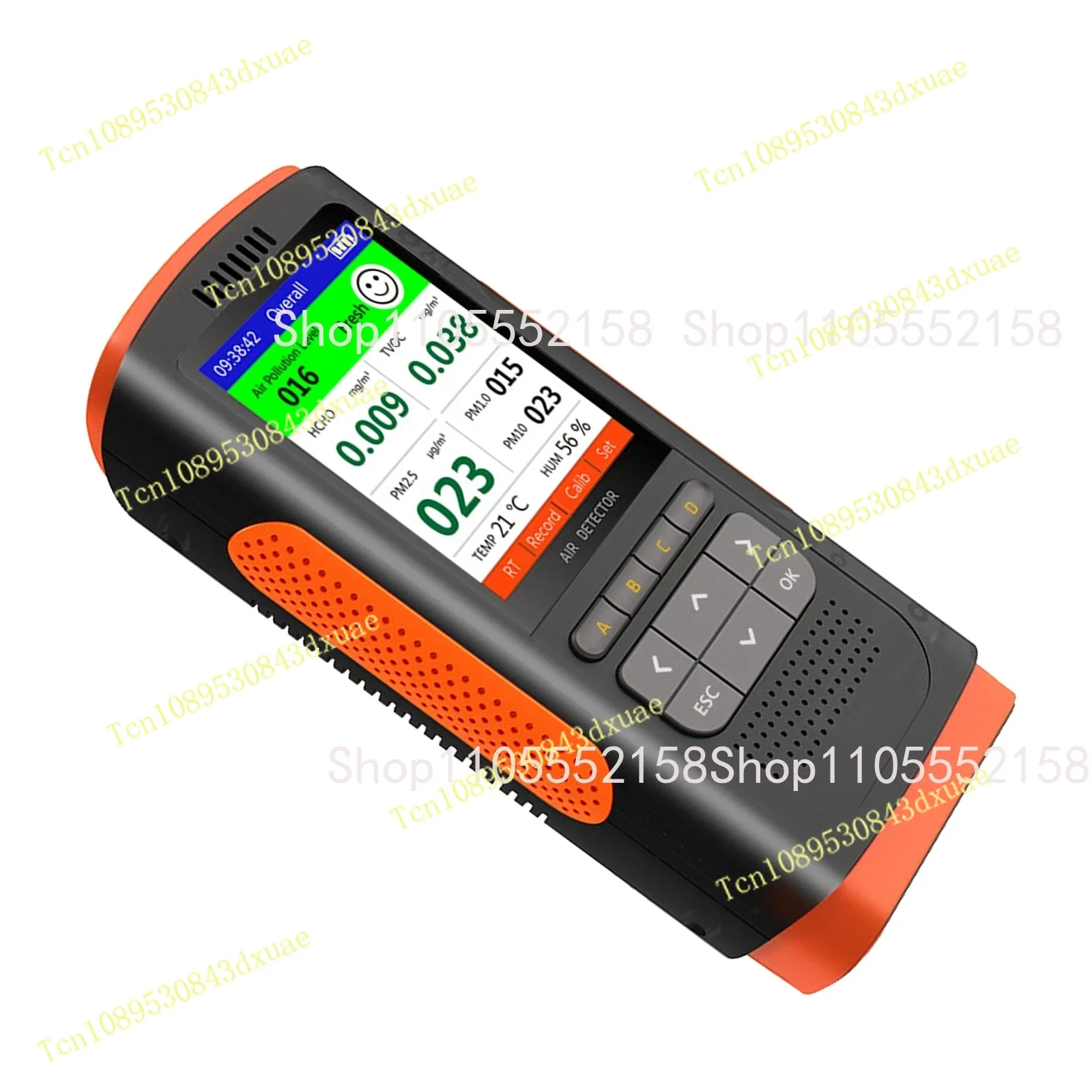 Formaldehyde detector air quality monitor PM 2.5 portable display air pollutants family decoration co2 meter  analyzer