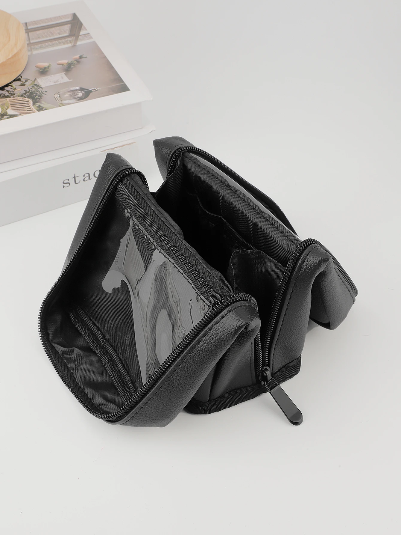 جديد أداة التجميل المنظم حقيبة السيدات يده فرشاة للمكياج حقيبة المحمولة قلم الحواجب أحمر الشفاه حقيبة التخزين