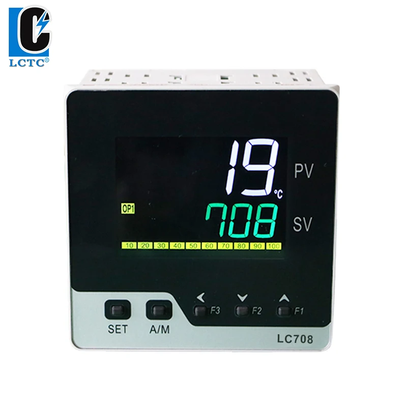 72x72mm TC/RTD input LCD digital pid temperature controller with the timer SSR/Relay/4-20mA/0-10V output