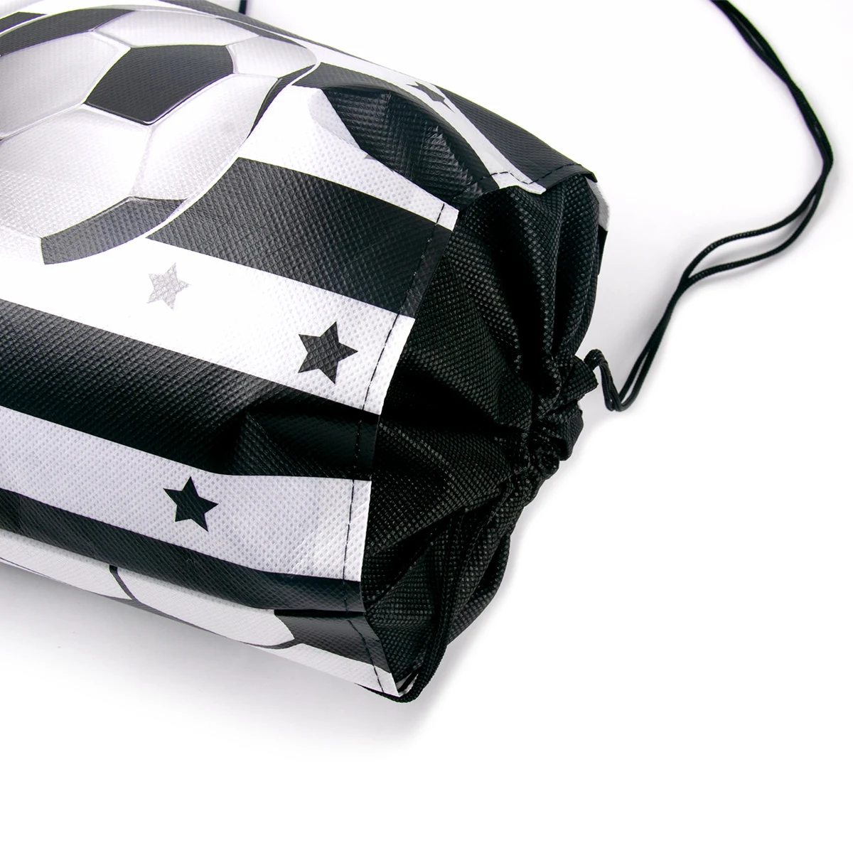 5/10pcs Football Drawstring Bags Football Party Gift Bag Kids Backpack Sport Theme Birthday Party Favors for Guest Football Bag