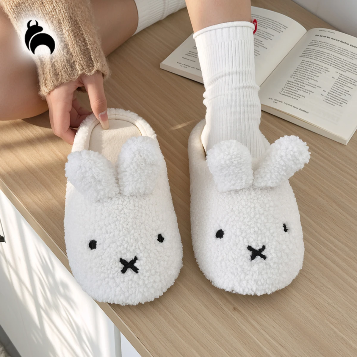

Cotton Slippers, Home Slippers, Women's Cotton Slippers, Women's Slippers for Outdoor Wear, Spring and Autumn Women's Slippers, Ins Style