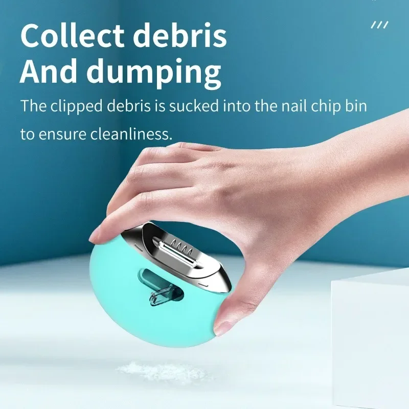 Intelligent electric nail clipper, portable fully automatic nail clipper, multifunctional nail polisher