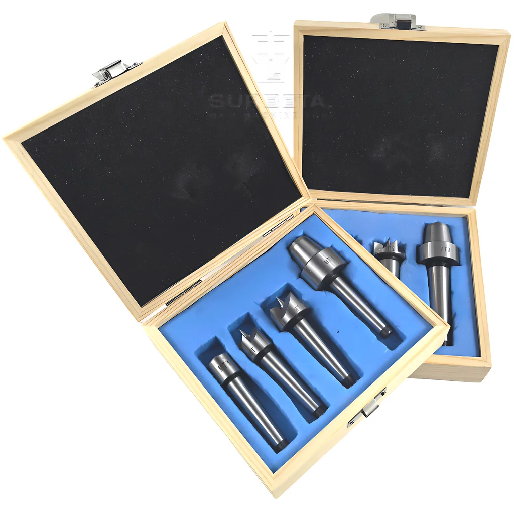 Il set di nuclei per legno MT1/MT2 da 4 pezzi per la lavorazione del tornio per la lavorazione del legno, picchetto in lega di titanio e set per la lavorazione del legno superiore della linea