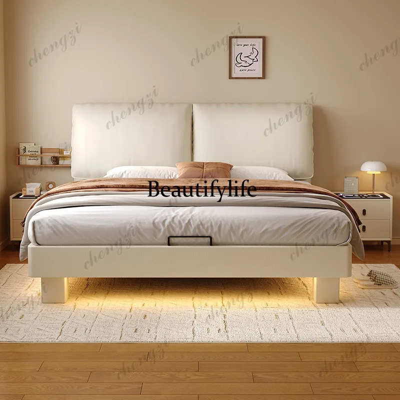 A74 Adults Frame Double Bed Decoration Covers Bunker King Double Bed Bedroom Headboards Letto Matrimoniale Furniture