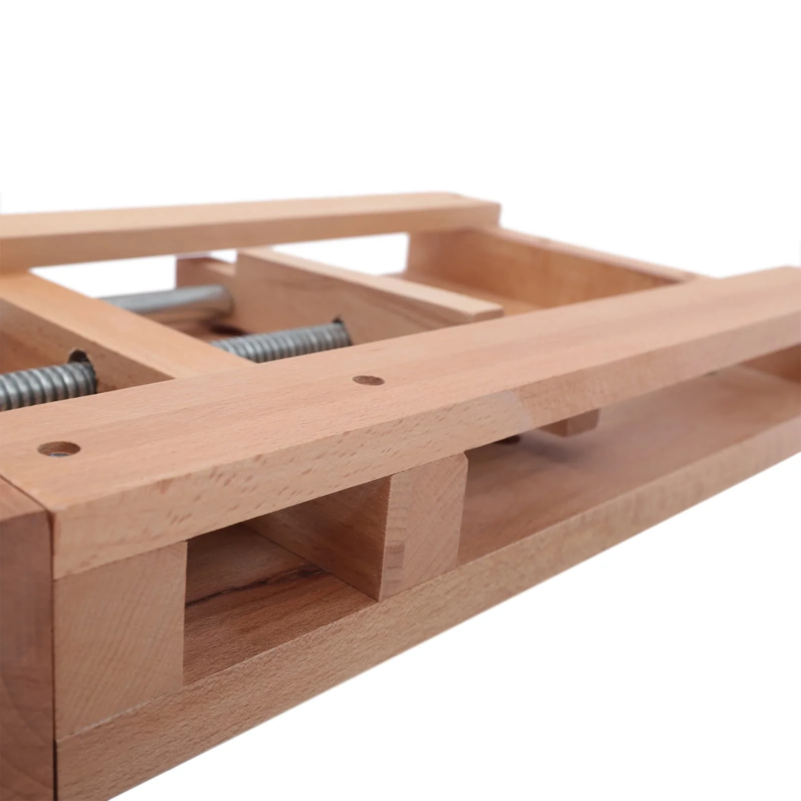 منضدة عمل من الخشب الصلب لسطح المكتب، نائب ذكي محمول مع لقط فائق