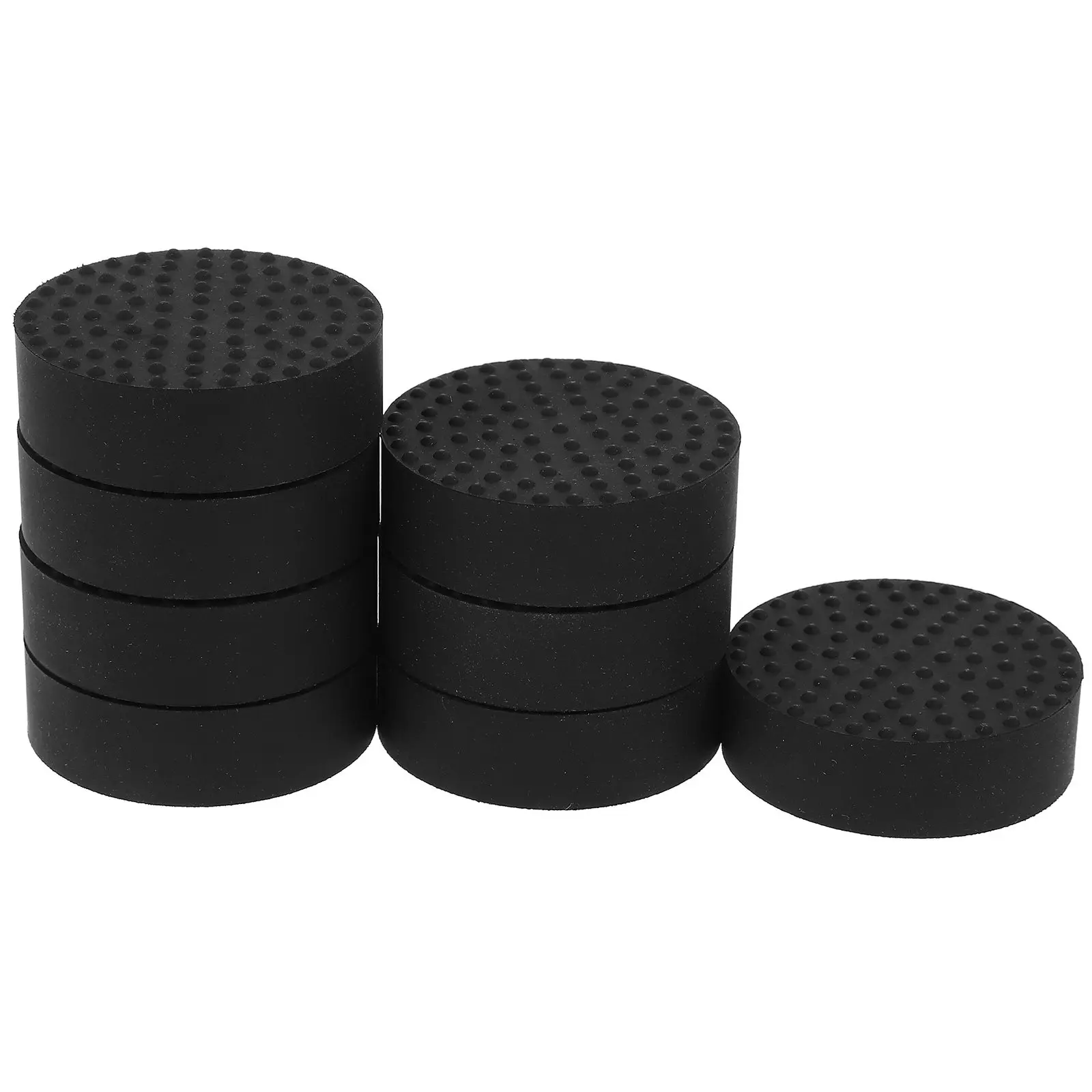 8Pcs Anti-Slip Rubber Plant Pot Feet Mats – Breathable Drainage Pads for Flowerpots, Bonsai & Planters