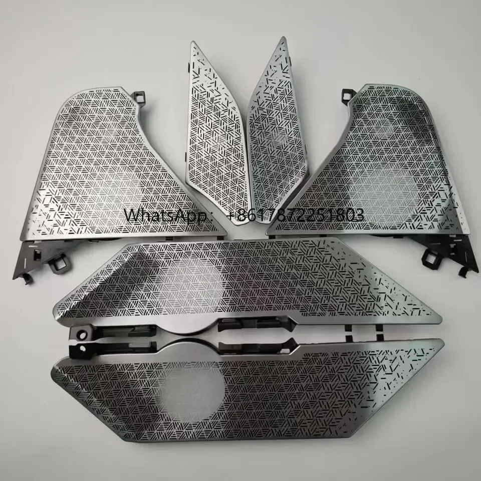 

Оригинальный светодиодный чехол для динамика, автомобильный среднечастотный твитер, Hi-Fi, музыкальный стерео звуковой сигнал, окружающее освещение для новых комплектов интерьера серии G70