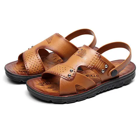 Sandals men's dual-purpose 2026 new trend driving personality outside men's slippers summer deodorant sandals
