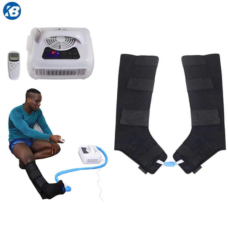 

Leg MassagerNew Product Cold Therapy Air Compresses Ice Machine System Knee And Joint Compression Pad, Cold Therapy Machine