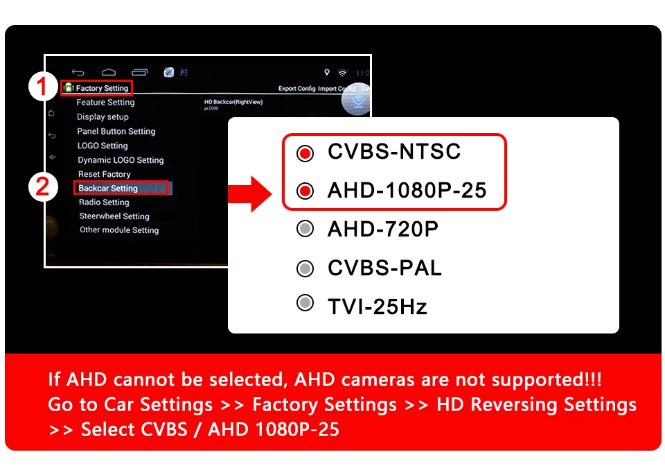 4K AHD 1080P Kamera für Mercedes Vito W447 A-Klasse W176 ML W166 ML300 ML450 ML350 A180 A200 A260 Griff Backup Reverse Kamera – Detail 9