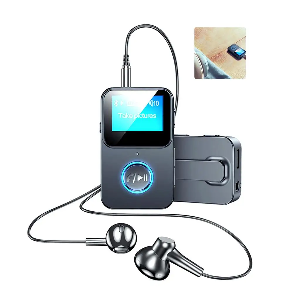 Audio Bluetooth-compatible Adapter Audio Transmitter Earphone Music Speaker