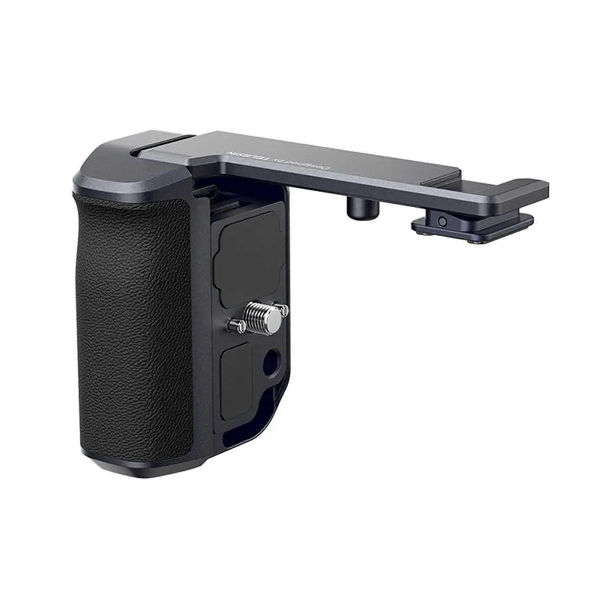 AT33 Hand Grip Aid Remote Control Kit Rabbit Cage for GoPro 13 12 11 Dual Cold Shoe Adapter Vlog Handle Stabilizer Mount A