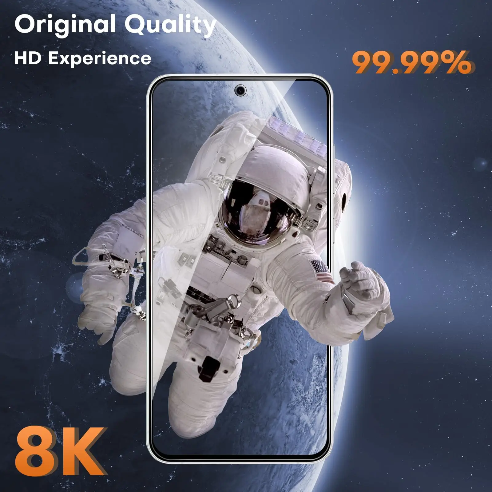 For Samsung Galaxy S24 FE 6.7 inch Screen Protector Tempered Glass Crystal Mica 9H HD Clear Transparent Anti Scratch