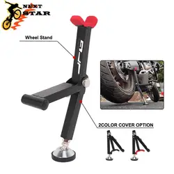 Motorcycle Portable Single Sided Paddock Stand Front And Rear Wheel Stand Support Foldable Universal Tire Repairing Tool