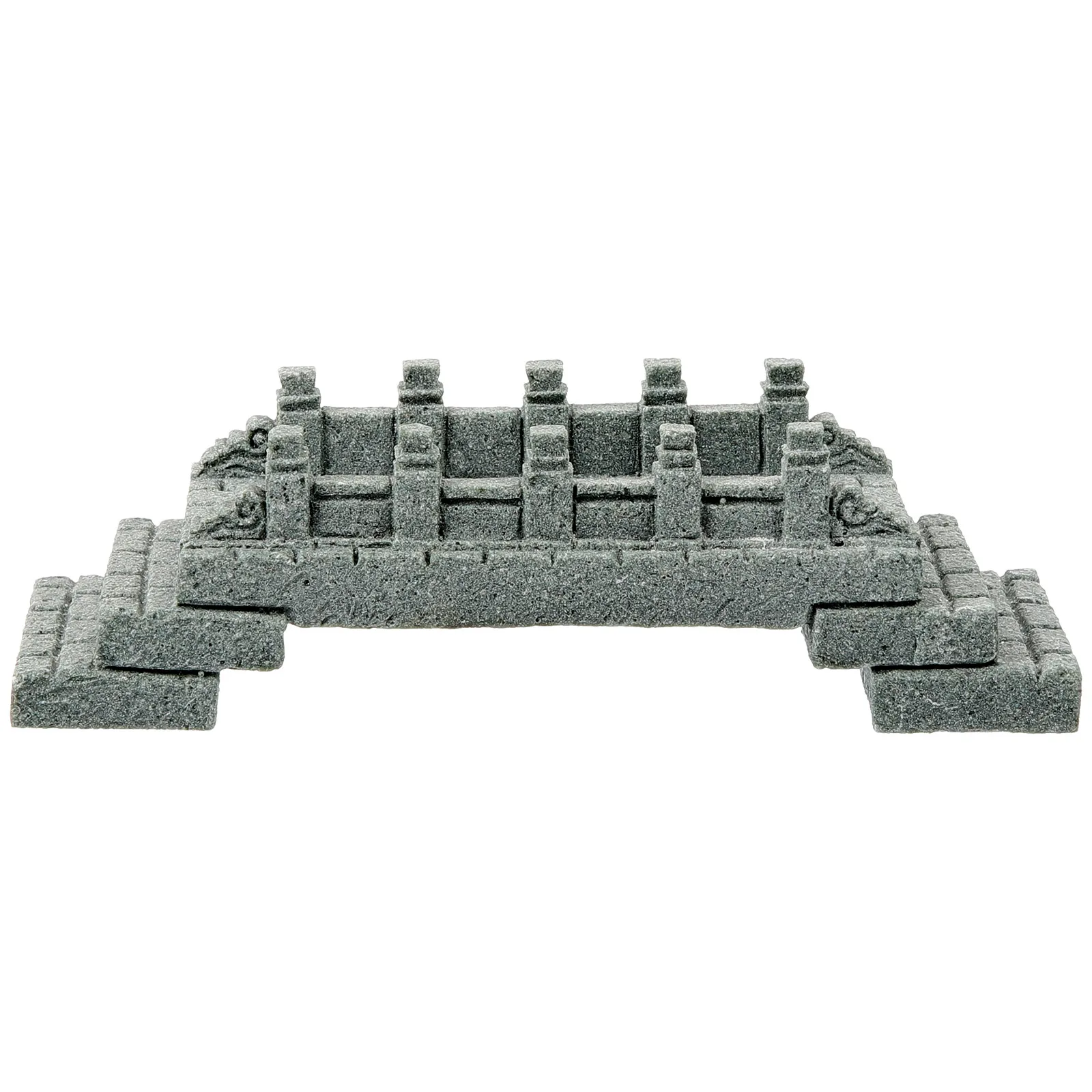 

Miniature Arch Bridge Ornament Simulation Landscape Rockery Decoration Garden Yard Aquarium Sandstone Statue Fish Tank Decor