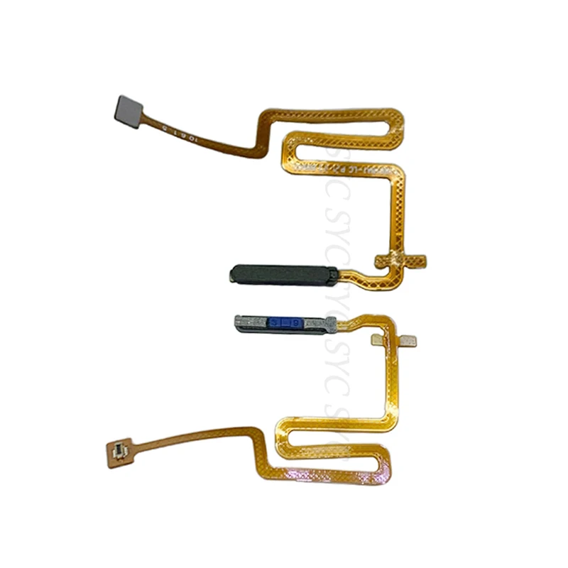 Fingerprint Sensor Button Flex Cable Ribbon For Realme C35 Power Key Touch Sensor Flex Replacement Parts