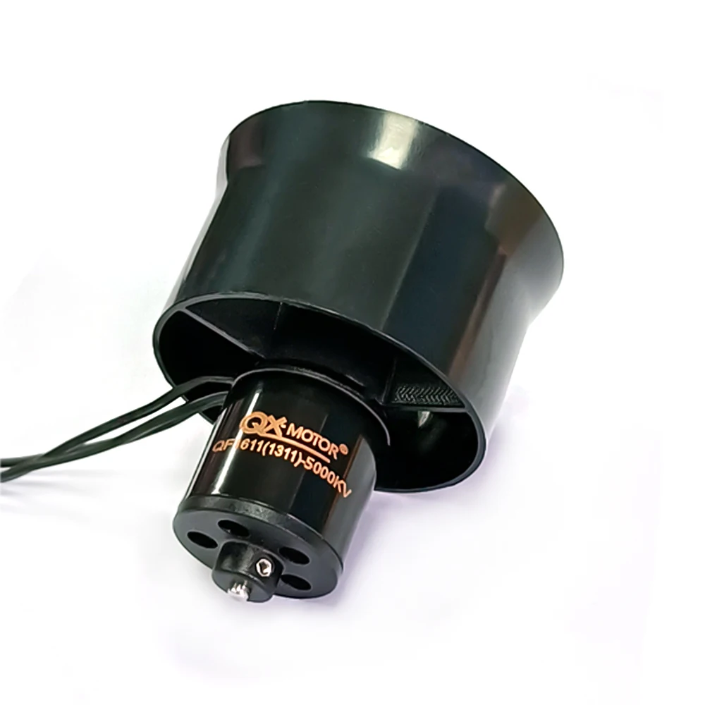 QX-Motor 30mm EDF 6 Blades Fan With QF1611(1311) 4000KV 5000KV 6000KV 7000KV 14000KV Brushless Motor For RC Drone Model Parts