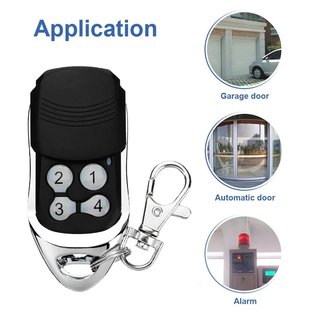 433MHz Smart Copy Duplicator Remote Control 4 Button Electric Garage Door Gate Remote Cloning 433.92 MHz Transmitter