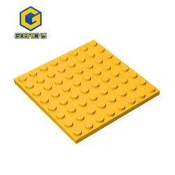 Gobricks-décennie s de construction pour enfants, pièces MOC, plaque 8x8, compatibles avec 41539 pièces, assemblage de jouets, 10 pièces