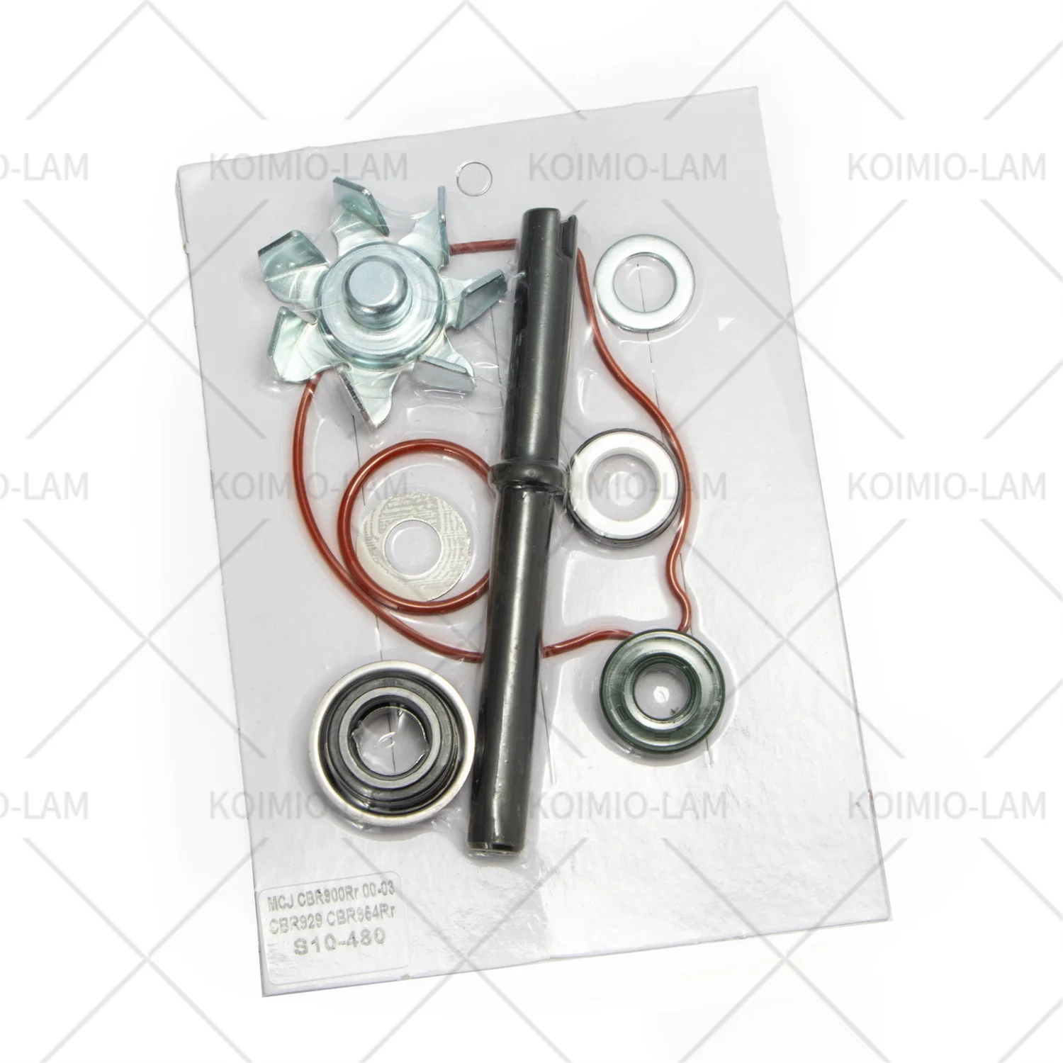 Passend für 2000 - 2003 Honda CBR900RR CBR929RR CBR954RR FIREBLADE Motorrad Wasserpumpen-Dichtungssatz CBR 900 929 954 RR 2001 2002 – Detail 3