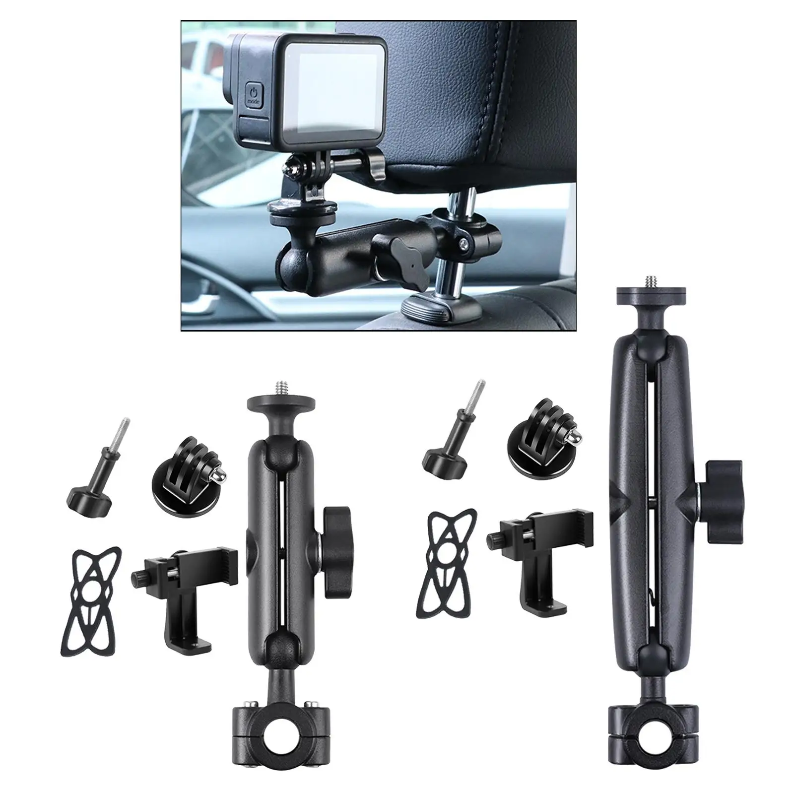 Car Headrest Mount Holder Mount Holder-Universal Tablet Holder Rotation for , Phone