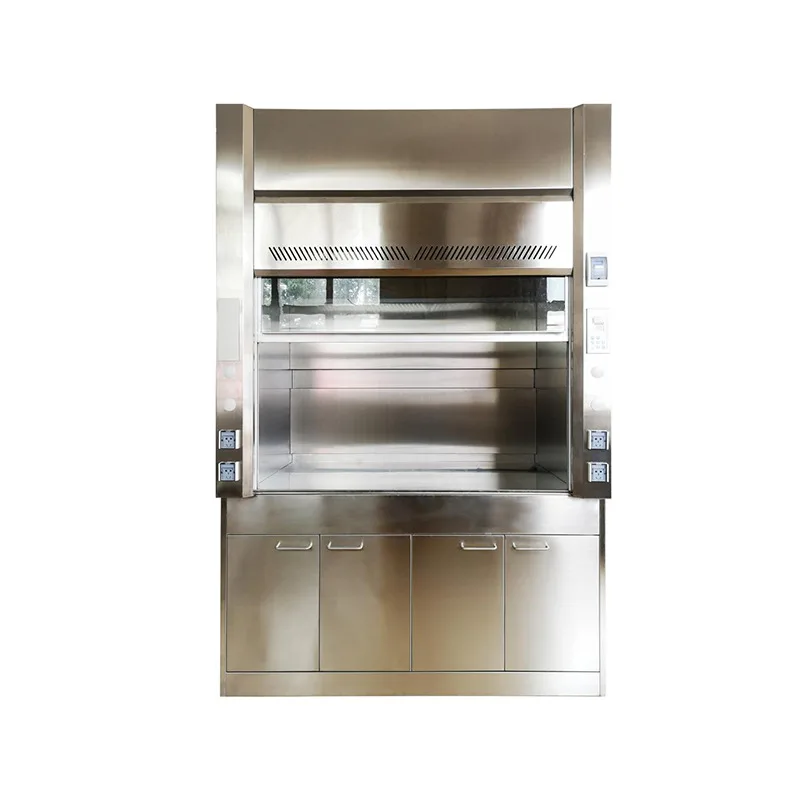 

304 stainless steel fume hood, school laboratory fume hood, all-steel workbench
